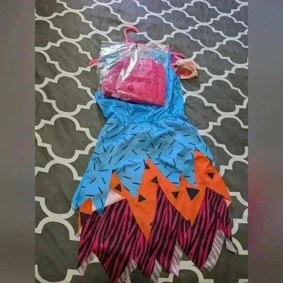 Kids Halloween Trolls costume  age 8-10 - Picture 4 of 6